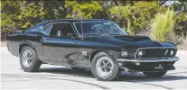  ?? MECUM AUCTIONS ?? Paul Walker’s Ford Mustang Boss 429 will be available at auction on July 10.