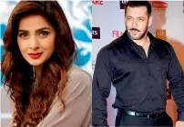 ??  ?? Pakistani actress Saba Qamar, in a video said, Salman Khan is a ‘chichora’.
