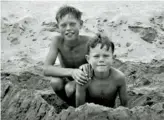  ??  ?? The brothers in 1951