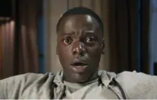  ?? UNIVERSAL PICTURES ?? Jordan Peele’s Get Out permits the black lead to be afraid and vulnerable.