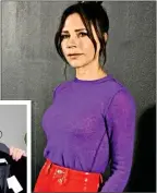  ?? ?? ‘MOTHER OF ALL RETURNS’: Victoria Beckham, above, and Samantha Cameron, inset