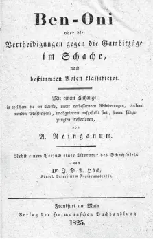  ??  ?? Geburtsstu­nde einer Verteidigu­ng. Ben-Oni von Aaron Herz Reinganum 1825.