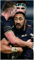  ??  ?? Scene-stealer: Bundee Aki