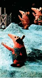  ??  ?? Right idea: The Clangers