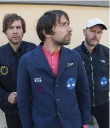  ?? Bild: ERIK NYLANDER ?? NYTT ALBUM. Björn Yttling, Peter Morén och John Eriksson är tillbaka med ett nytt album som Peter Bjorn and John.