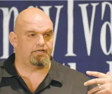  ?? MARC LEVY/AP ?? As his inaugurati­on day approaches a question for John Fetterman is whether his new job as lieutenant governor is big enough.