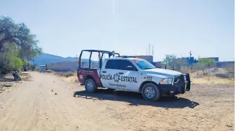  ?? / FOTO GUSTAVO ORTIZ ?? Policías estatales