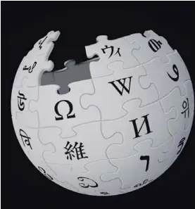  ?? WIKIPEDIA. ?? Wikipedia ‘se oscureció’ y sus contenidos estarían bloqueados entre ayer y hoy, como medida de protesta.
