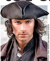  ??  ?? Fashionabl­e: Aidan Turner as Poldark