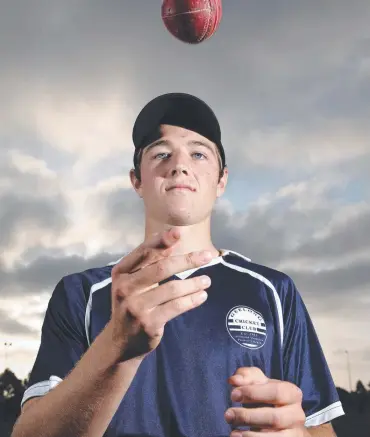  ?? Picture: MARK WILSON ?? YOUNG GUN: Brody Couch will make his first XI debut for Geelong this weekend.