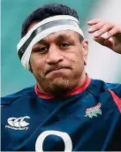  ??  ?? Vunipola: flew via Hong Kong