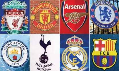  ??  ?? Liverpool, Manchester United, Arsenal, Chelsea, Barcelona, Real Madrid, Tottenham and Manchester City are among the 12 rebel clubs. Photograph: Pierre-Philippe Marcou/AFP/Getty Images