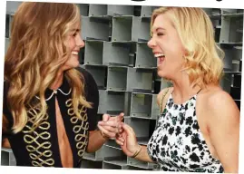  ??  ?? Sharing a giggle: Cressida and Chelsy at a party in 2016