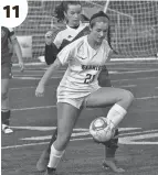  ?? JESSICA PHELPS/THE ADVOCATE ?? Watkins Memorial’s Lindsey Castillo scored 40 goals last season.