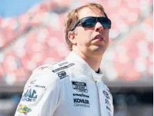  ?? JAMES GILBERT/GETTY ?? Brad Keselowski is still looking for his first victory since leaving Team Penske for an ownership stake at RFK Racing.