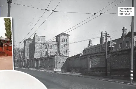  ?? The 1950s ?? Normanton Barracks in