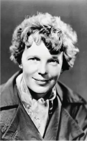  ??  ?? Earhart var målmedvete­n och modig. Hon är en inspiratio­n för människor över hela världen.