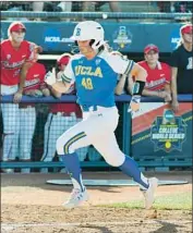  ?? Torrey Purvey For the Times ?? UCLA’S BUBBA NICKLES led the Bruins with 18 home runs and had a .390 average last season.