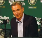  ?? JANE TYSKA — STAFF FILE ?? A’s executive Billy Beane is reportedly looking at a financial position with Fenway Sports Group, but not a job in the Red Sox front office.