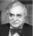  ??  ?? DEEPAK LAL: 1940-2020