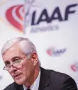  ?? FOTO: DPA ?? Rune Andersen leitet die IAAF Task Force zu Russland.
