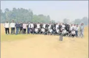  ?? SBI ?? Black Panthers’ defeated White Tigers’ by four runs in the Inter-Department­al Cricket Tournament of the State Bank of India in Lucknow on Sunday.