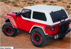  ??  ?? Jeep Jeepster.