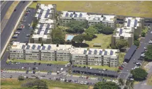  ?? The Maui News / MATTHEW THAYER photo ?? Mayor Michael Victorino said Thursday that the county is hoping to sanitize the Harbor Lights condo complex after recent testing revealed more cases there.