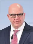  ??  ?? HR McMaster called Syria a rogue state
