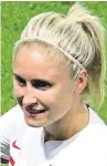  ??  ?? Steph Houghton: ‘fit, healthy and ready to go again’.