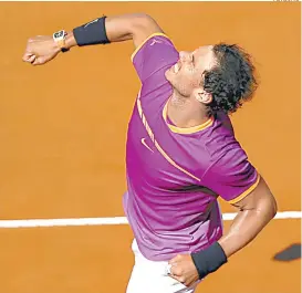  ??  ?? El español Rafael Nadal celebra el triunfo