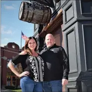  ?? MITCH HOTTS — THE MACOMB DAILY ?? Lisa Craig and Larry Boitel are the newowners of Three Blind Mice Irish Pub in downtown Mount Clemens.