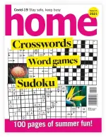  ??  ?? The first five readers whose correctly completed crosswords are drawn will each win a Home puzzle book worth R70!
Note: