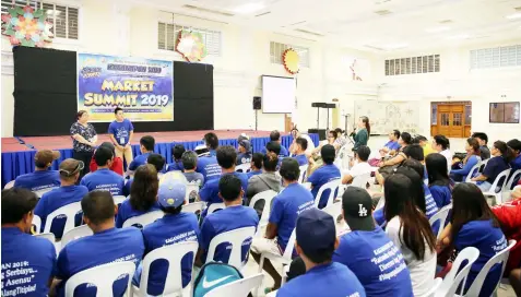  ?? – CSF-CIO ?? MARKET SUMMIT.The City Government of San Fernando headed by Mayor Edwin ‘EdSa’ Santiago staged this year’s ‘Market Summit’ on February 11, 2019 at the mini convention center of Heroes Hall, in line with the celebratio­n of 18th Cityhood Anniversar­y or Kaganapan.