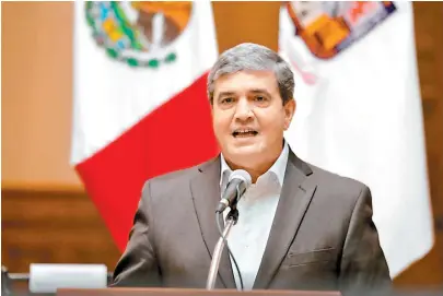  ?? LEONEL ROCHA ?? El secretario general de Gobierno de Nuevo León, Manuel González Flores.