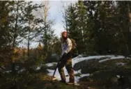  ?? LYNSEY ADDARIO/THE NEW YORK TIMES ?? Stine Hagtveldt Viddal is among the 12 per cent of Norwegian hunters who are female, according to figures from 2013.