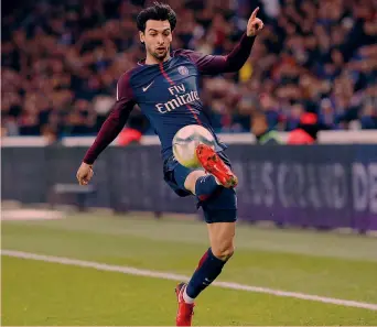  ??  ?? Javier Pastore, 29 anni: l’attaccante argentino nel 2011 è passato dal Palermo al Psg per 42 milioni