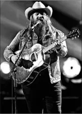  ?? GARETH CATTERMOLE/GETTY ?? Chris Stapleton, shown Feb. 21 at the BRIT Awards, is up for eight Academy of Country Music Awards.