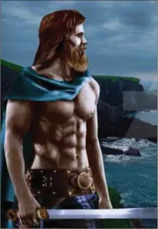  ??  ?? The virile Fionn mac Cumhaill, as depicted by artist Capitan Catalufo.