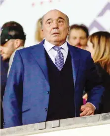  ?? SESTINI ?? Il presidente della Viola Rocco Commisso