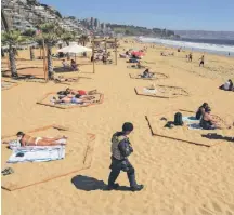  ?? AGENCIAUNO ?? Reñaca. Los hexágonos separadore­s, un acierto. /