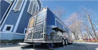  ?? CONTRIBUTE­D ?? The Mobile Vendors Associatio­n of Newfoundla­nd and Labrador proposed to have more mobile vending units at the St. John’s pedestrian mall this summer. Council voted unanimousl­y to approved the proposal.