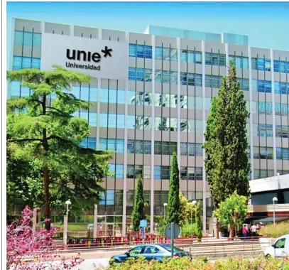  ?? UNIE ?? El campus principal de UNIE se encuentra situado en la calle Arapiles, en Chamberí.