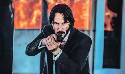  ?? NIKO TAVERNISE / SENSACINE ?? Keanu Reeves protagoniz­a la nueva entrega de las aventuras de John Wick