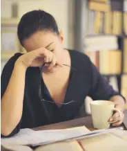  ??  ?? Stress can lead to long-term health problems, and yet it’s often hard to switch off after a tiring day at work.