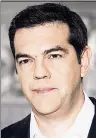  ??  ?? Alexis Tsipras