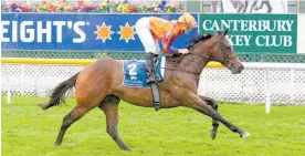  ?? Picture / Race Images ?? Avantage is on target for the Karaka Million.