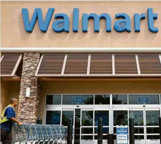  ?? Edgard Garrido - 24.mar.2015/Reuters ?? Loja da rede do Walmart na Califórnia; empresa americana comprou start-up por R$ 3 bi