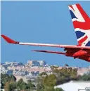  ??  ?? Makeover: How the RAF Voyager might look after it is repainted with Union Jack colours