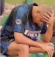  ??  ?? 5 maggio 2002, Ronaldo piange